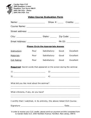 Form preview
