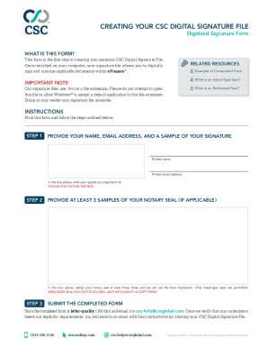 Fillable Online Csc Form - Fill Out and Sign Printable PDF ...