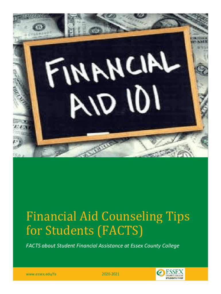 Fillable Online Financial Aid Counseling Tips for Students (FACTS