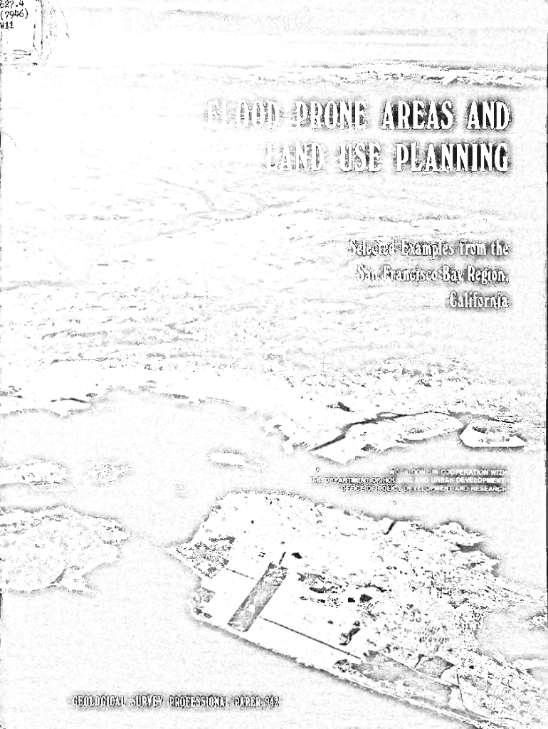 Fillable Online Flood Prone Areas and Land Use Planning Fax Email Print