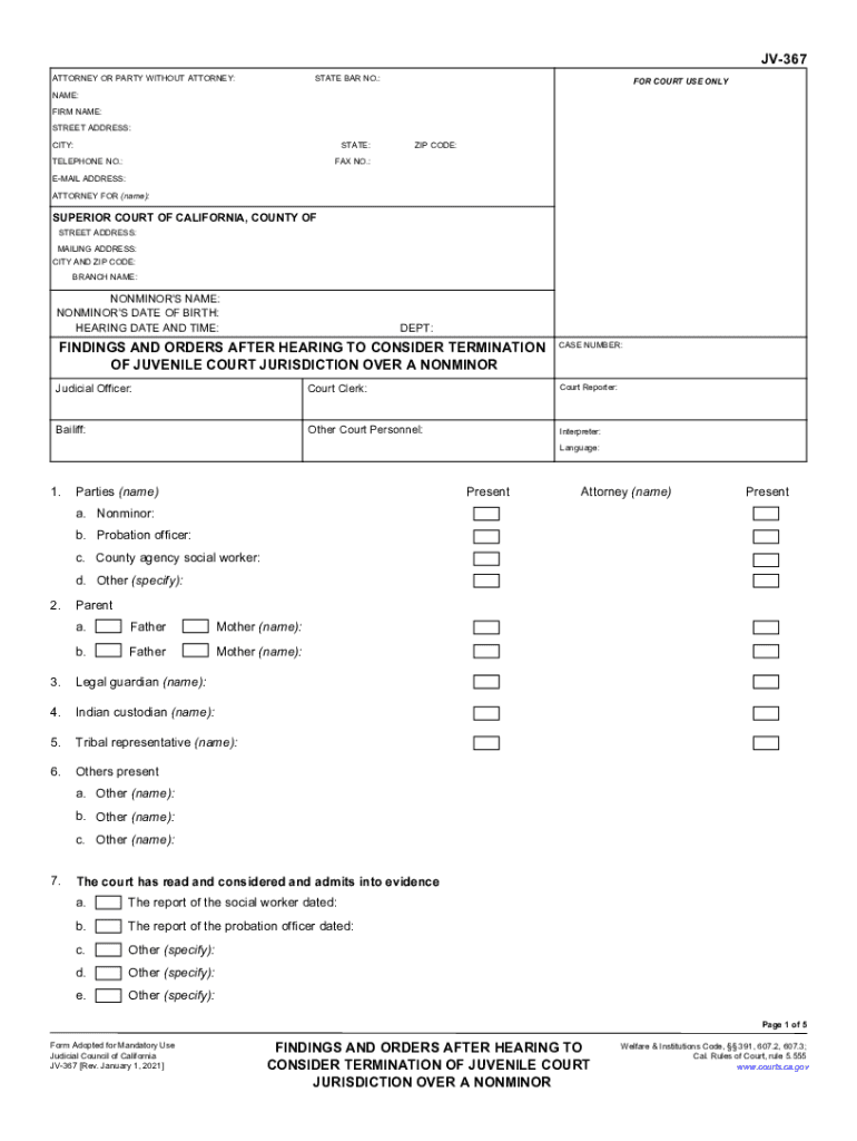 Jv 367 fill out sign online dochub