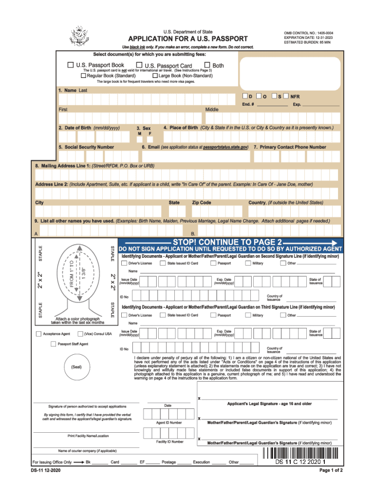 ds 11 form pdf Preview on Page 1.