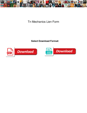 Tn Mechanics Lien Form. Tn Mechanics Lien Form adobe