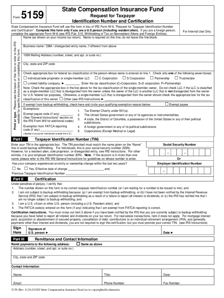 Fillable Online Form PAYER'S TIN 1 2 IRS tax forms Fax Email Print