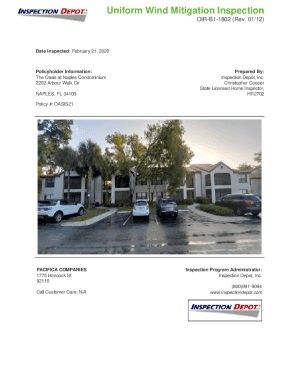 Mitigation Notices Inspections and Forms - Florida Department ...