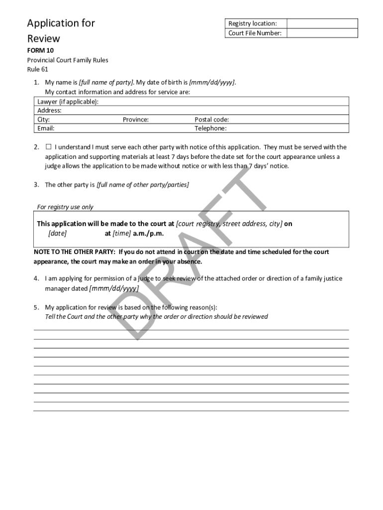 Form preview