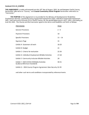 THIS AGREEMENT is made and entered into this day of August ...