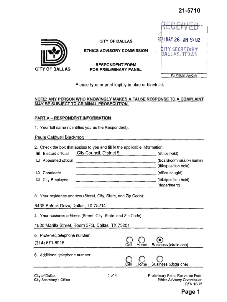 Form preview