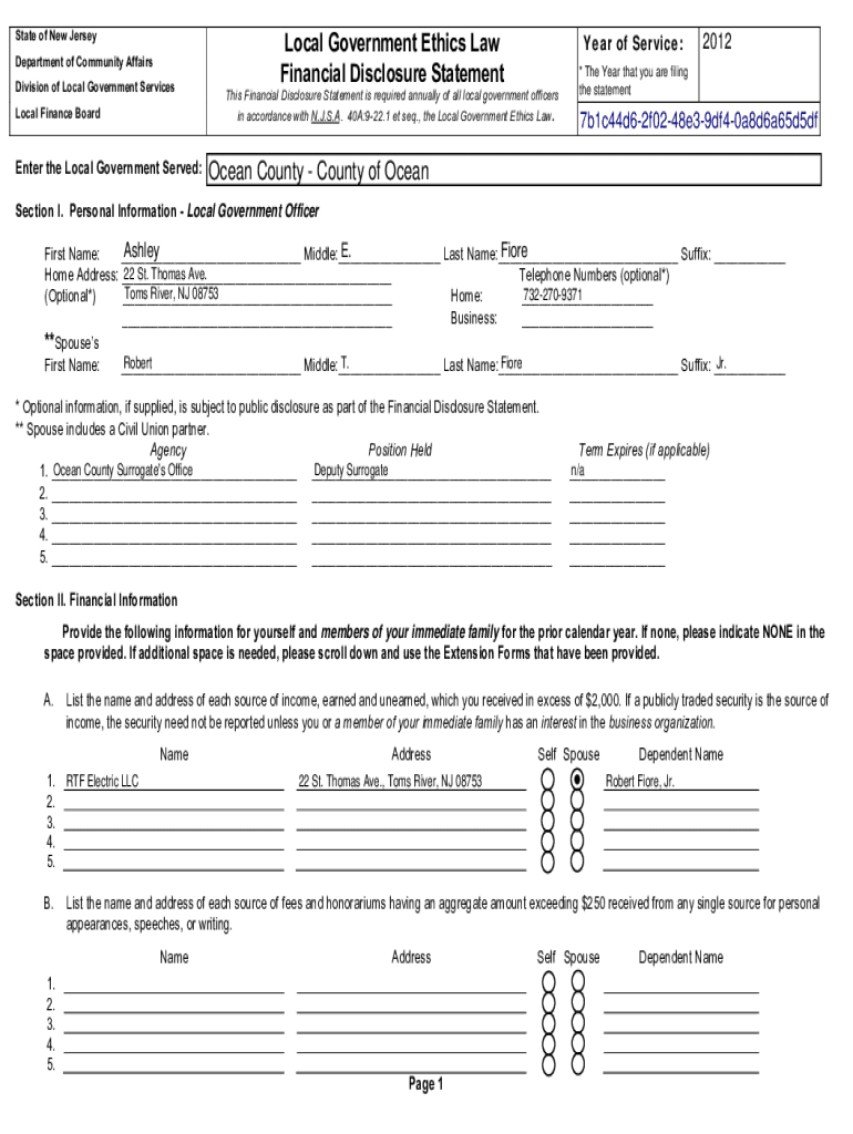 Form preview
