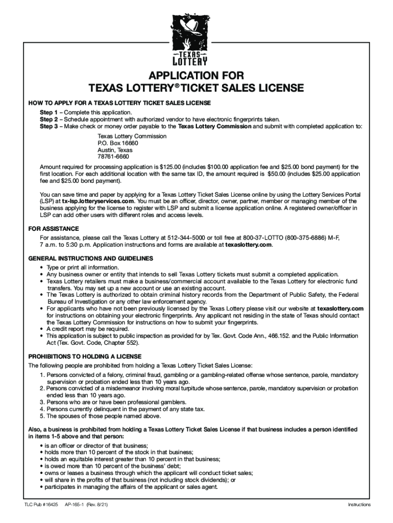 lottery document Preview on Page 1