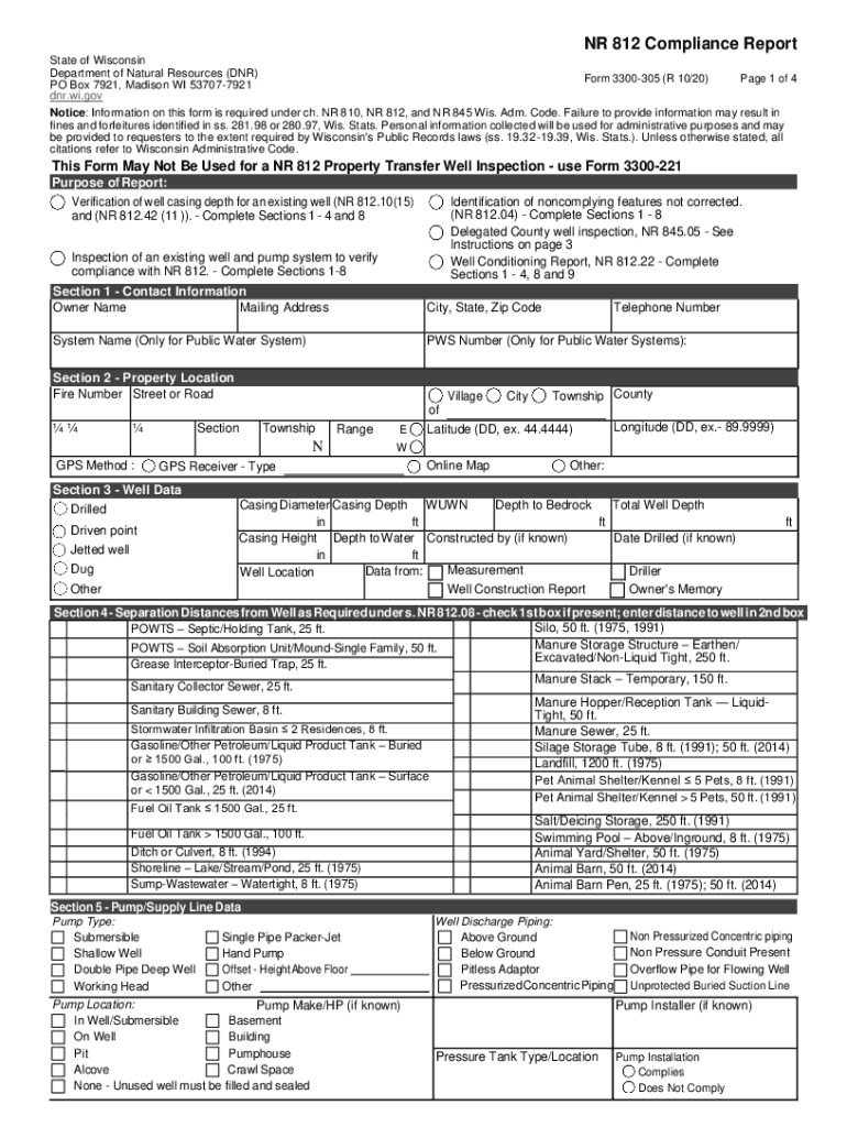 Fillable Online dnr wi Laboratory Certification Wisconsin Department of Natural Fax Email