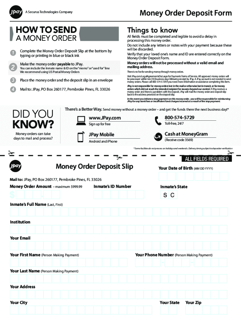 Fillable Online SABAS Hay una mejor manera. - JPay Fax Email Print ...