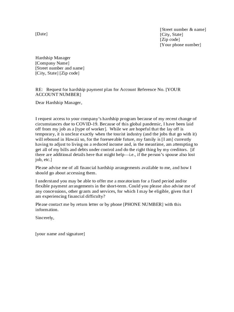 to Ask Your Landlord to Reduce Rent (Template