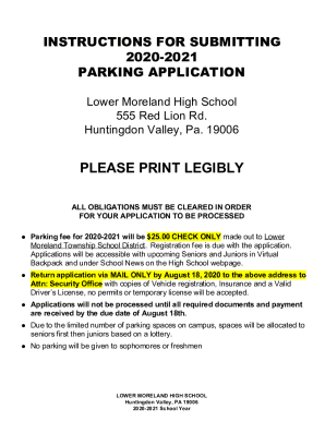 www.lmtsd.org cms libINSTRUCTIONS FOR SUBMITTING 2020-2021 PARKING APPLICATION