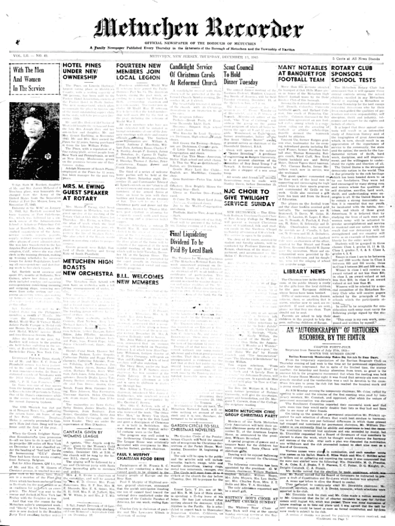 Fillable Online Perth Amboy evening news. volume (Perth Amboy, N.J Fax Email Print pdfFiller