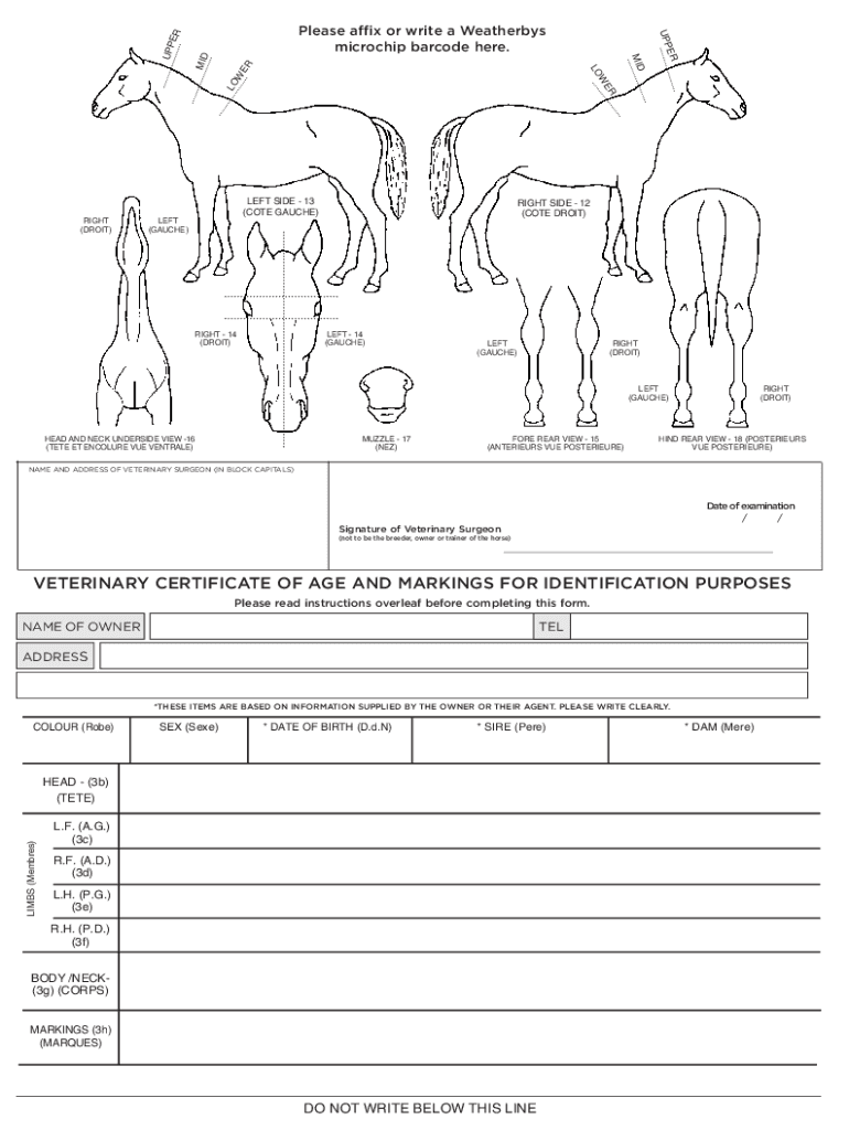 age & markings certificate34975age & markings certificate8778 Preview on Page 1
