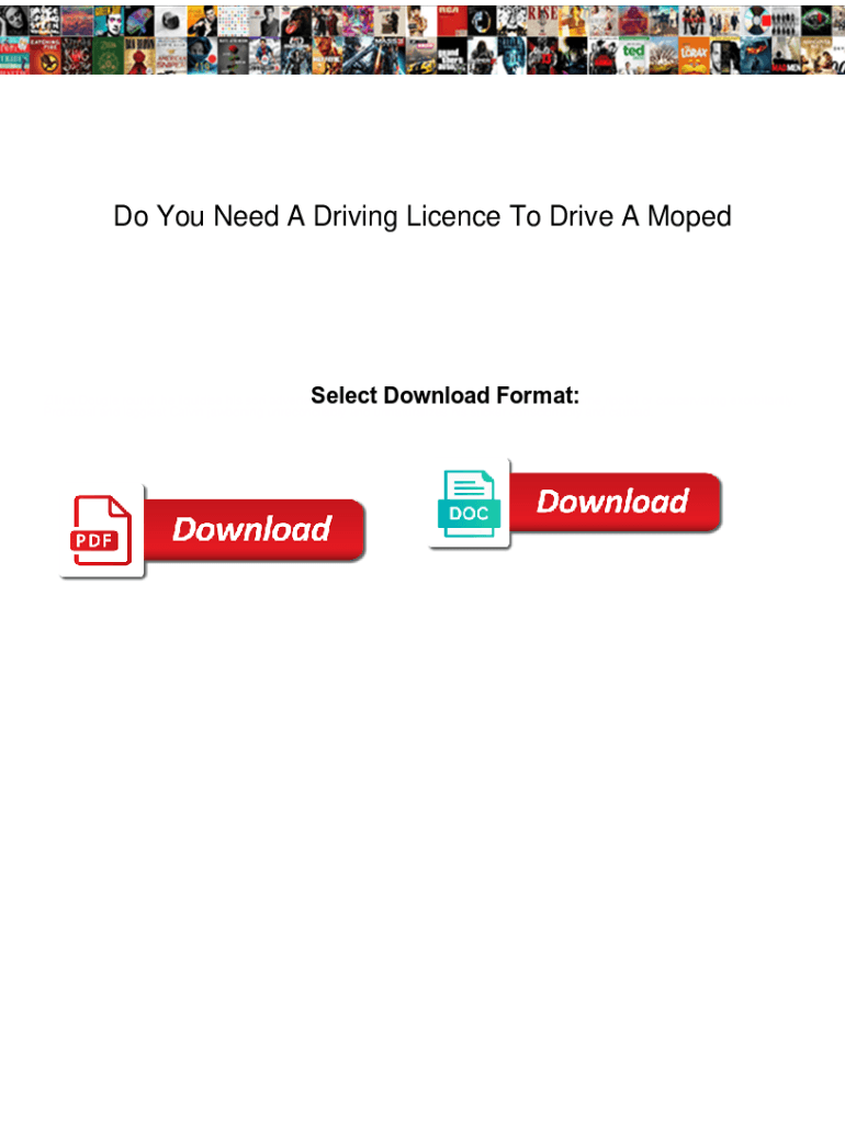 Fillable Online You Need A Driving