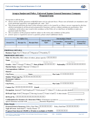 Products - Universal Sompo General Insurance Company