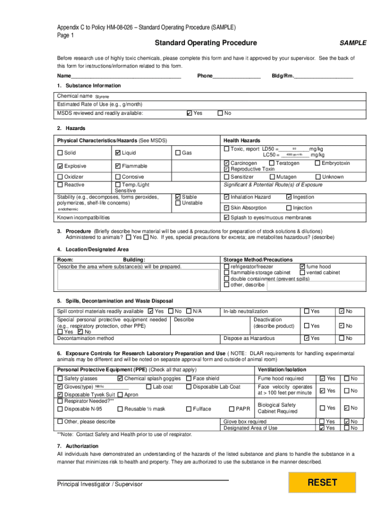Form preview
