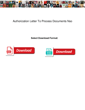 Authorization Letter To Process Documents Nso. Authorization Letter To Process Documents Nso dirt