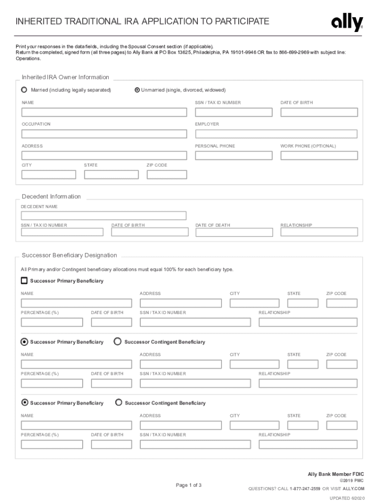 Fillable Online TRUST CONVERSION REQUEST FORM Ally Fax Email Print
