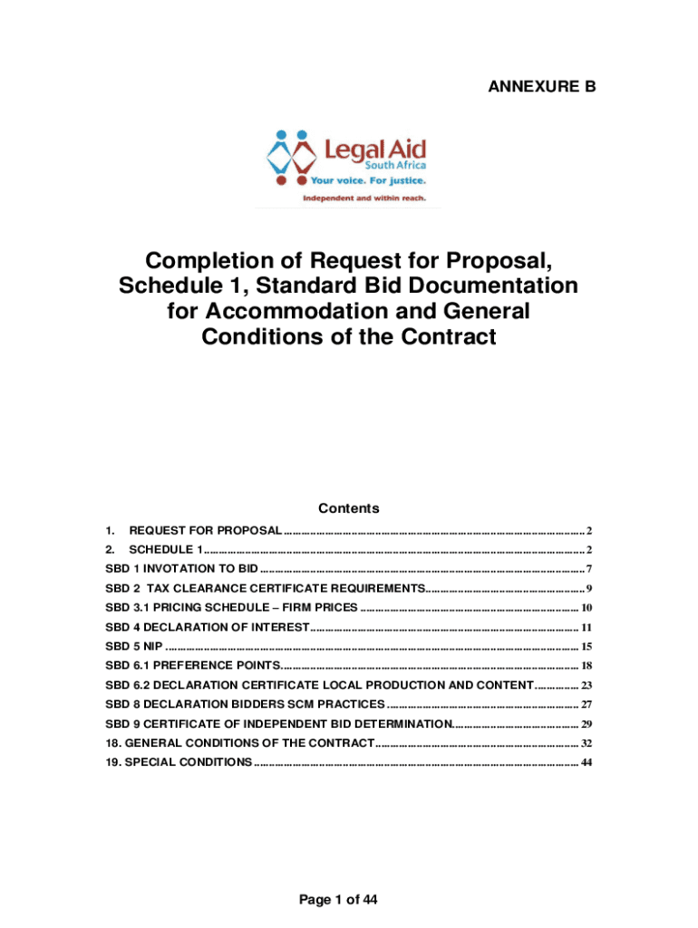 Fillable Online legalaid.co.za wpcontent uploadsAnnexure B Request