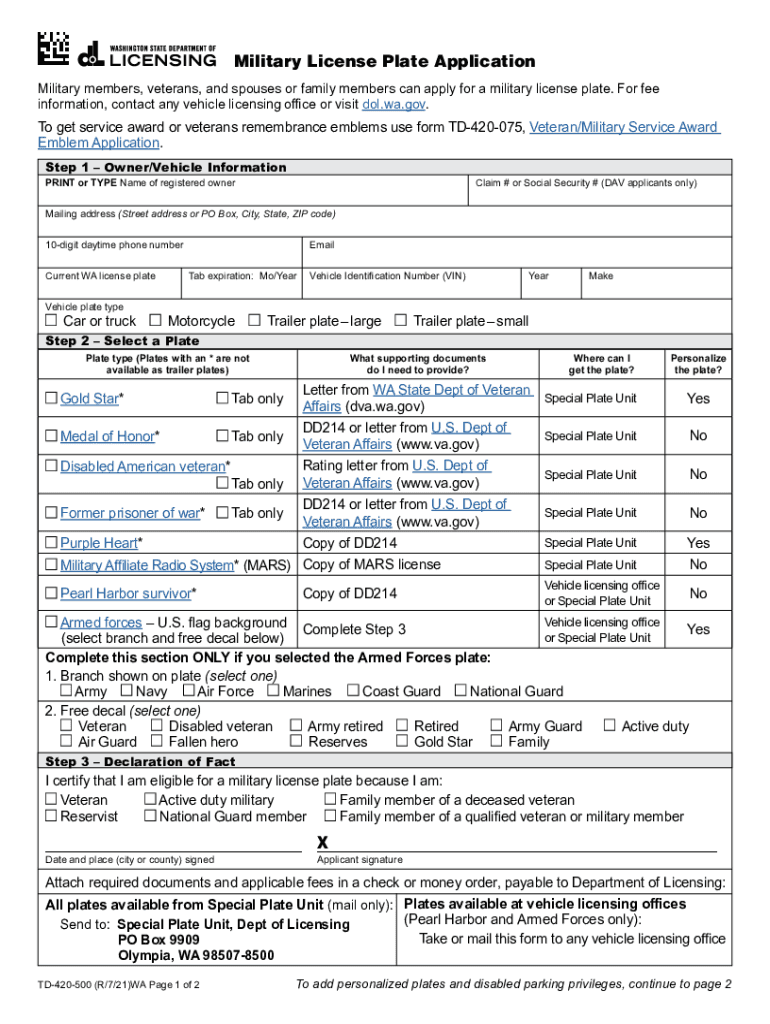 military license form Preview on Page 1