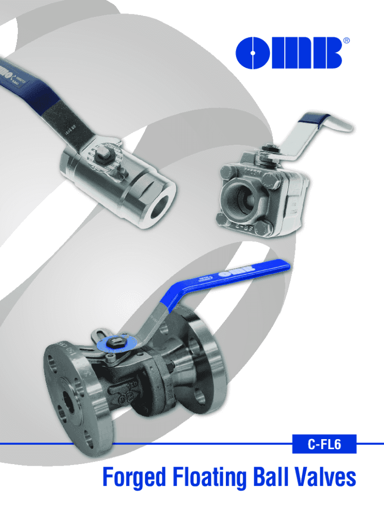 Fillable Online OMB Valves SpA Fluid Handling Pro Fax Email Print