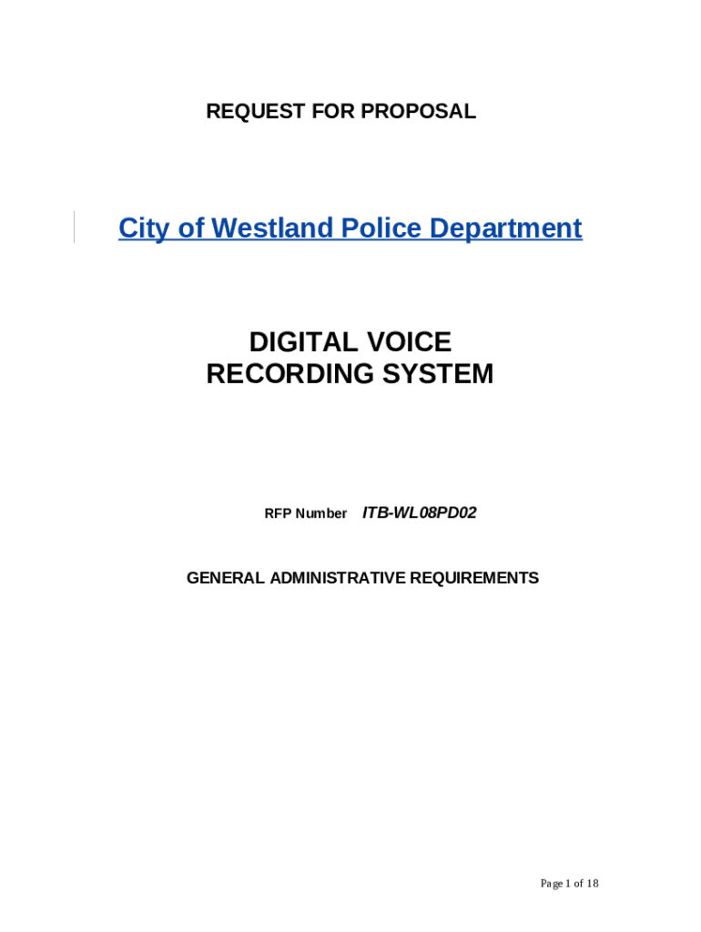 NCF3 Bid Specification Doc Template pdfFiller