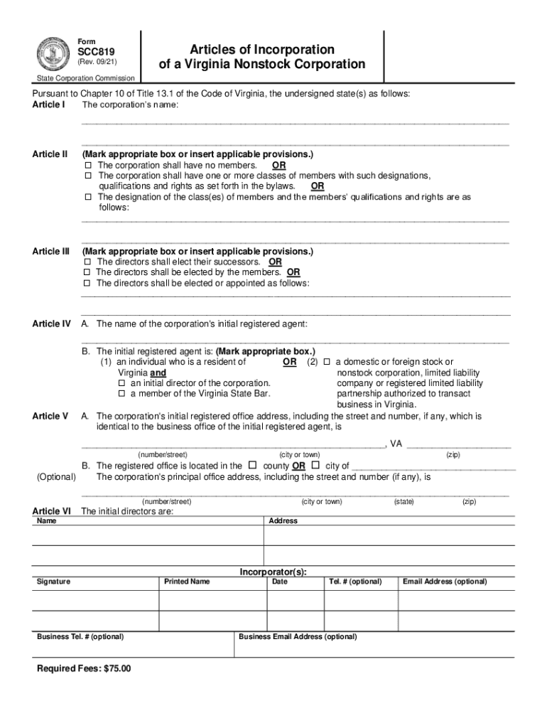 how to incorporate in virginia Preview on Page 1