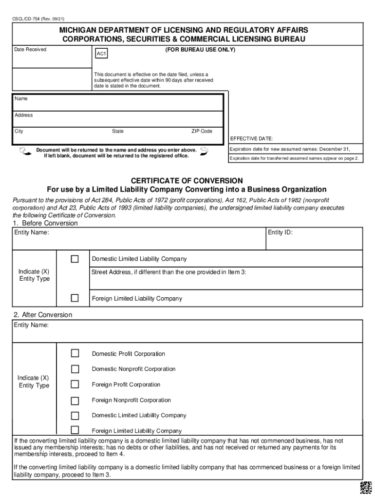 9/21) MICHIGAN DEPARTMENT OF LICENSING AND REGULATORY ... Preview on Page 1