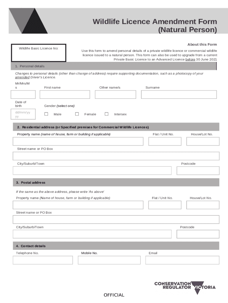 About this Victorian Government Doc Template pdfFiller