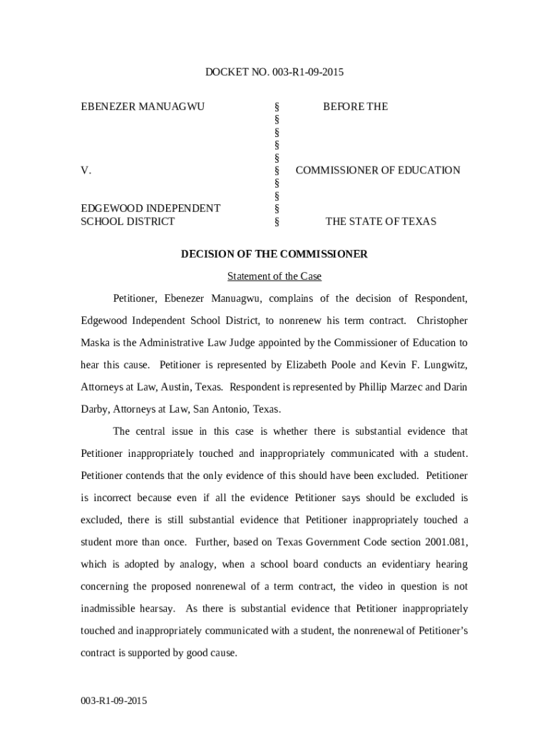 Affidavit for Recertification 2019 tea.texas.gov Doc Template