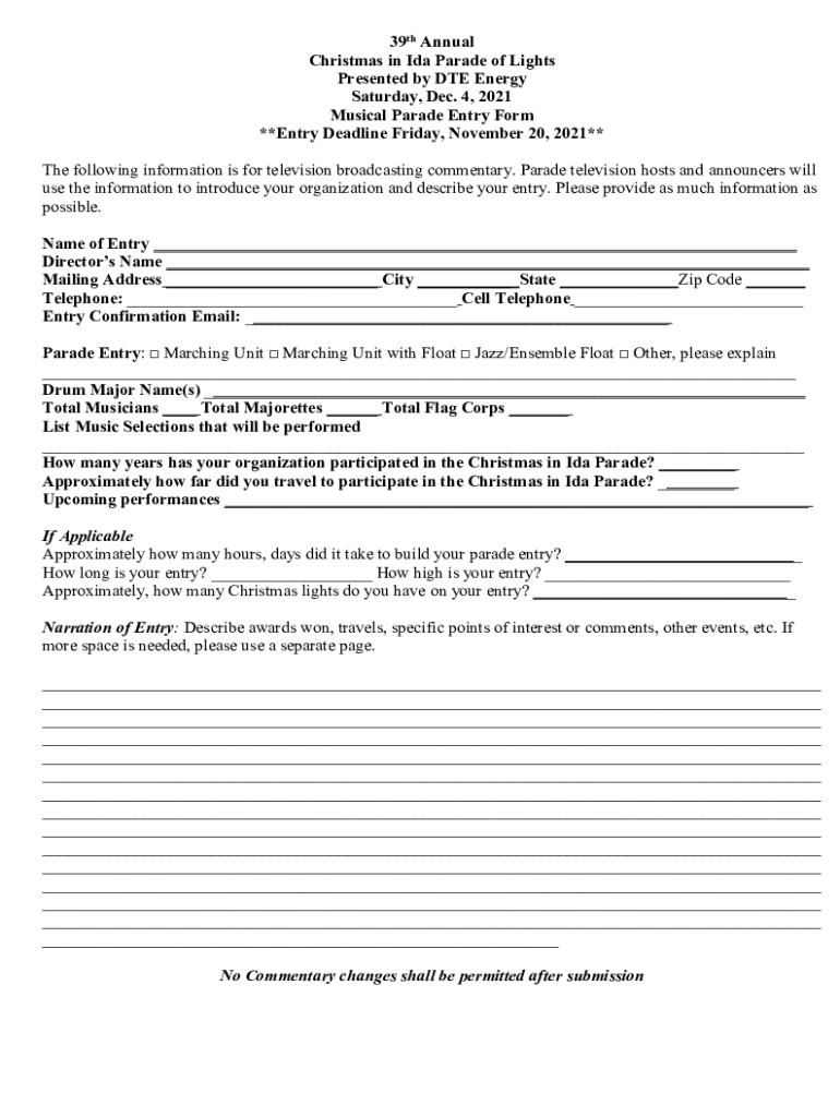 Form preview