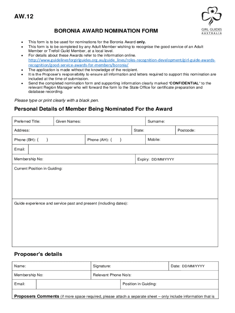 Form preview