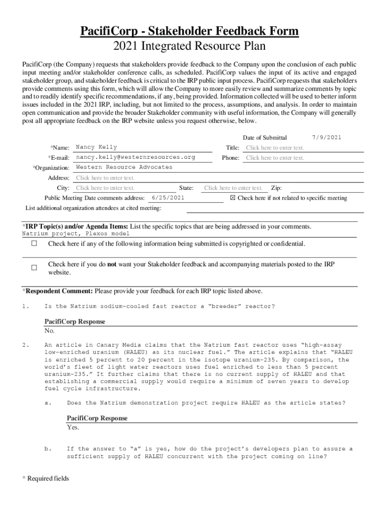 Form preview