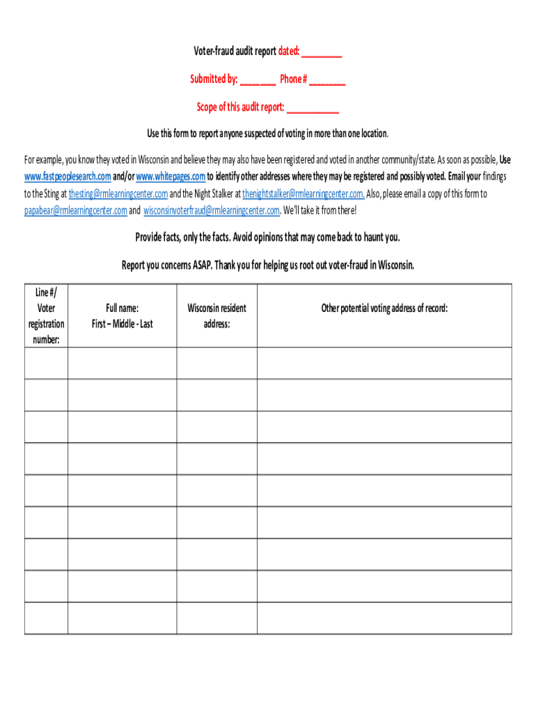 Form preview