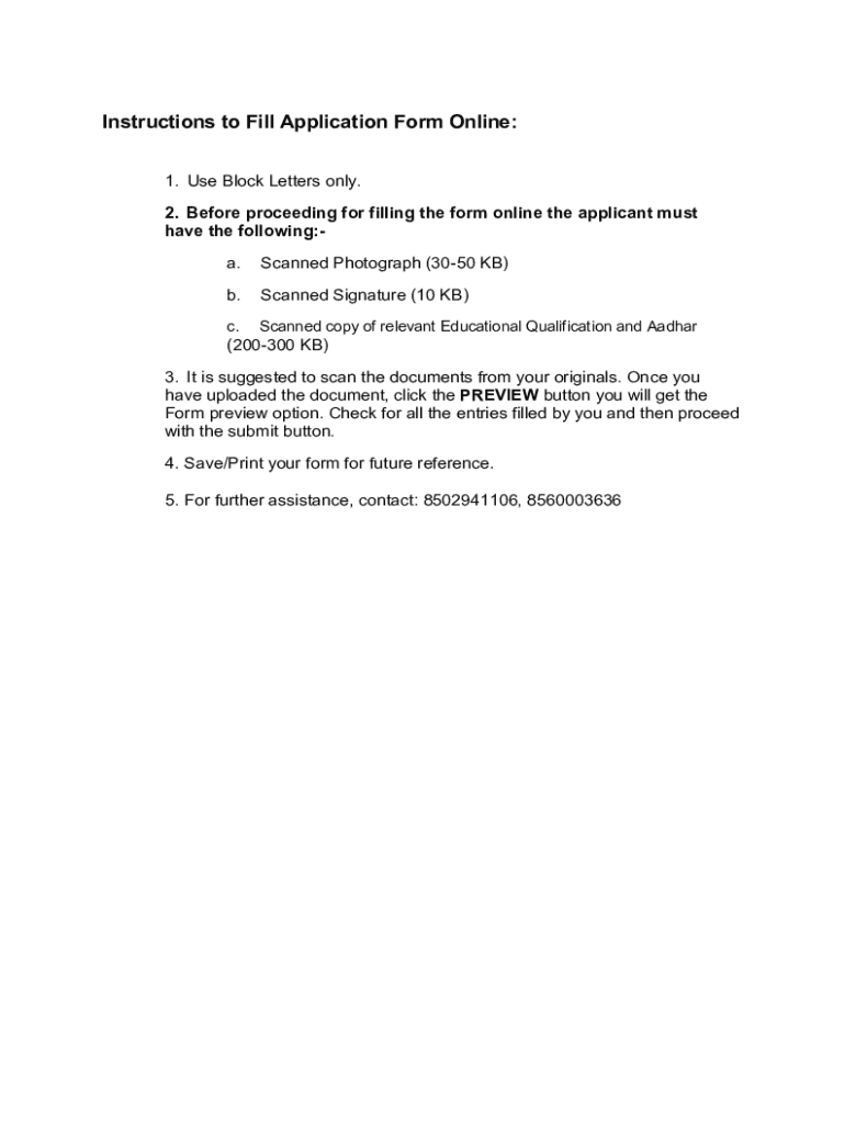 Form preview