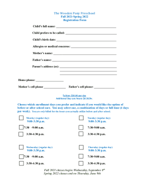Form preview