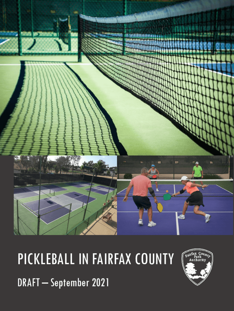 Fillable Online PICKLEBALL IN FAIRFAX COUNTY Fax Email Print pdfFiller