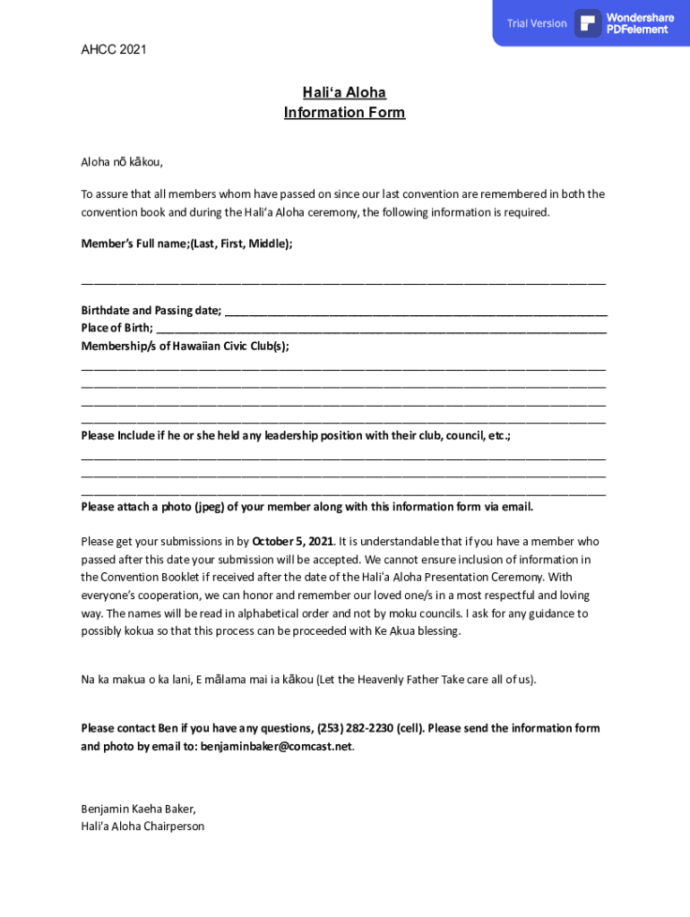 Form preview