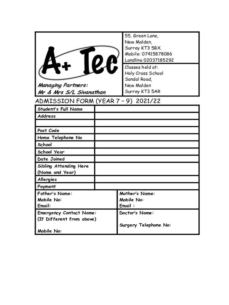Form preview