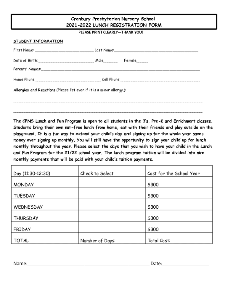 Form preview