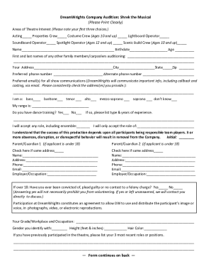 Form preview
