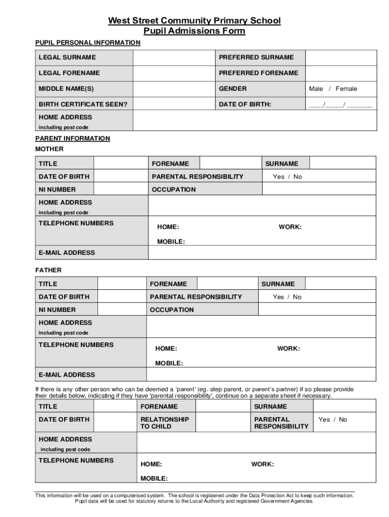 Form preview