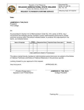 Undertime Request Form Template Jotform