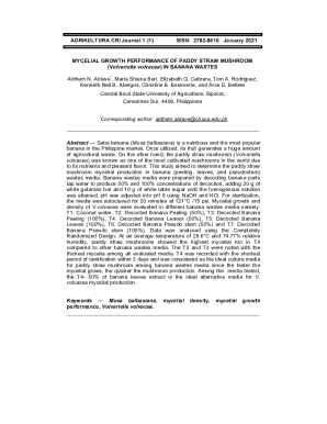 AGRIKULTURA CRI Journal 1 (1)