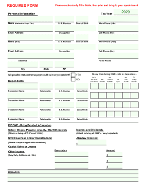 Form preview