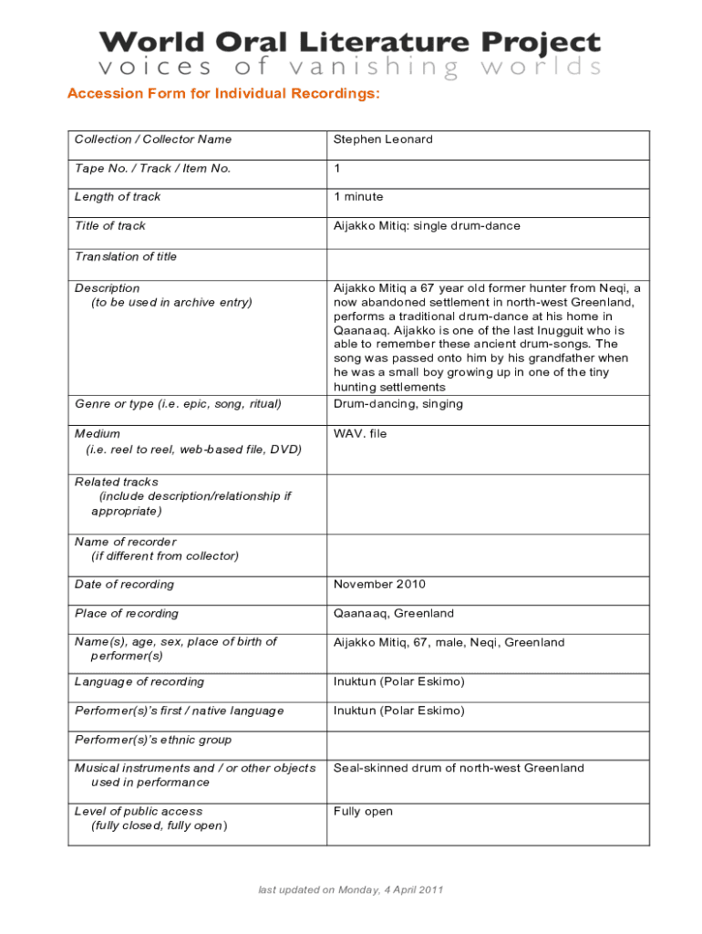 Form preview