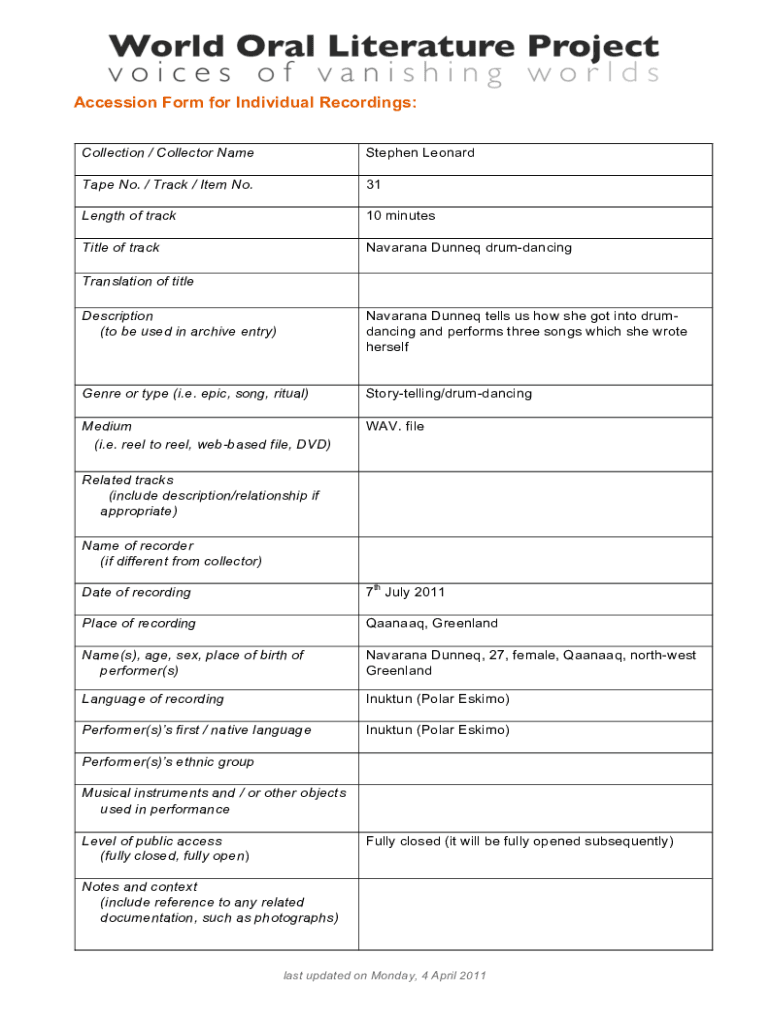Form preview